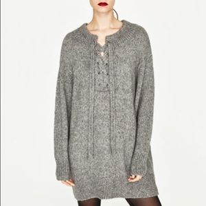 Zara Wool Sweater Dress